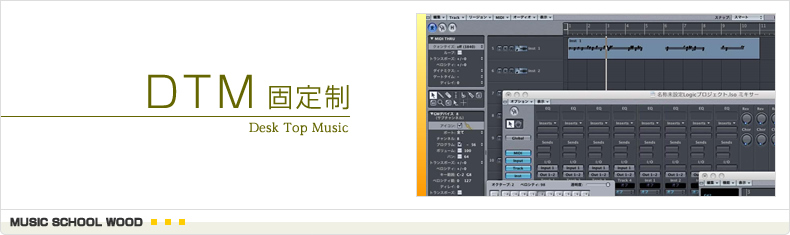固定制 DTM個人レッスン